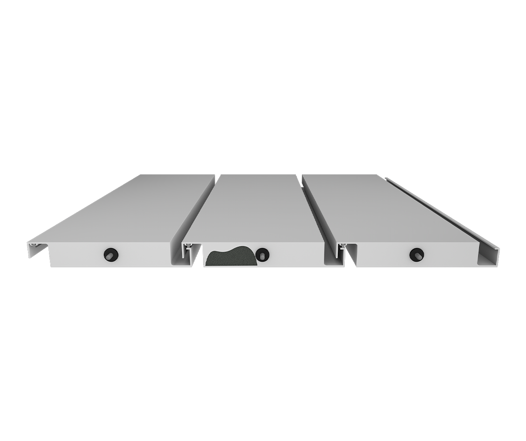 Wavetech blade cross-section showing the inserted noise barrier